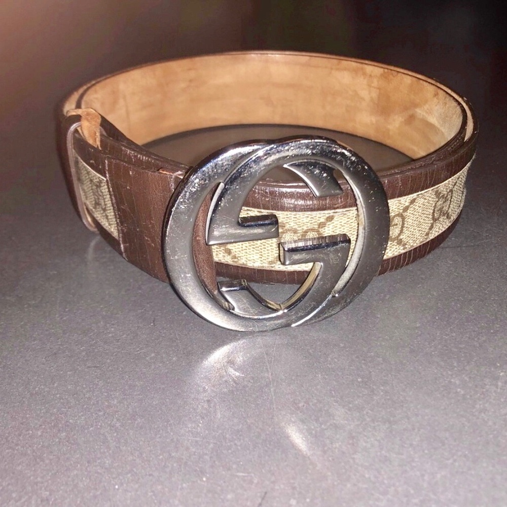 Authentic Gucci Brown Belt